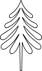 Botanical Floral Hand Drawn Line Art