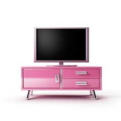 TV stand pink