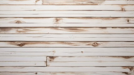 Obraz premium Vintage White Wooden Texture Background With Rustic Wood Plank Texture