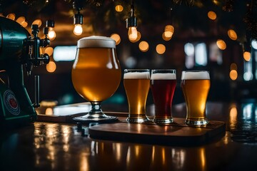 Write a reflective essay on the cultural significance of beer during holiday celebrations