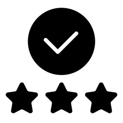 three star rating, feedback