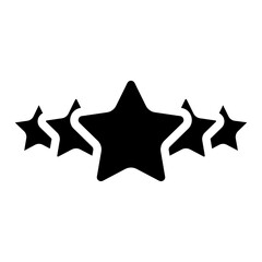 five star rating icon