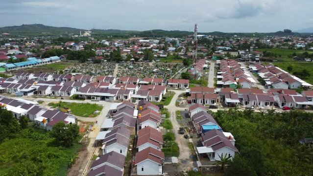 Closely arranged subsidized housing