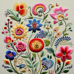 background with flowers