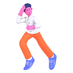 Running Deadline Boy Man Business Employee