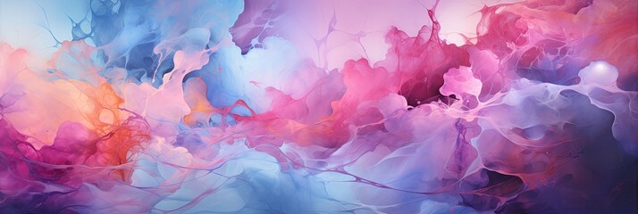 gradient colored pastel background with multicolored blurred smoke