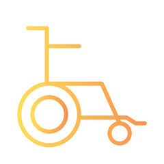 Care Disability Disabled Gradient Outline Icon