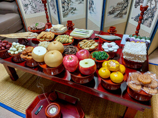 한국의 전통문화 차례상