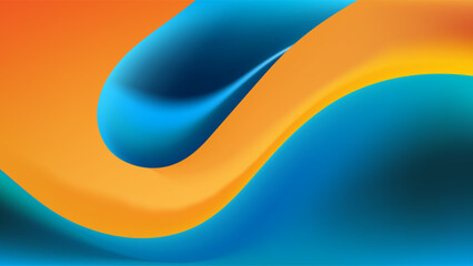 ABSTRACT BACKGROUND ELEGANT GRADIENT MESH SMOOTH LIQUID COLORFUL BLURRED DESIGN VECTOR TEMPLATE GOOD FOR MODERN WEBSITE, WALLPAPER, COVER DESIGN 