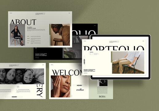 Portfolio Design Layout