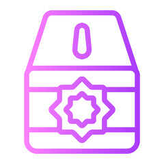 zakat gradient icon