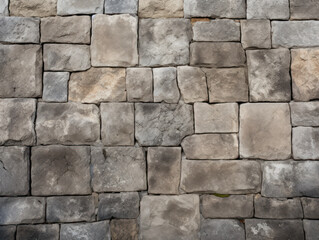 Background texture of stone wall, bricks arranged in squares