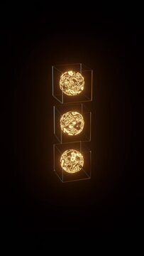 the rotating boxes of tesseract