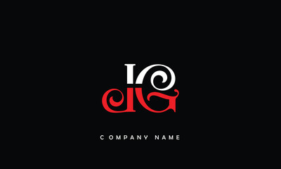 LG, GL, L, G Alphabets Letters Logo Monogram