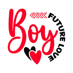 Future Love Boy SVG