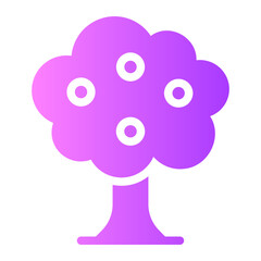 tree gradient icon