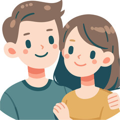 couple vector icon couple clipart couple love each other valentine