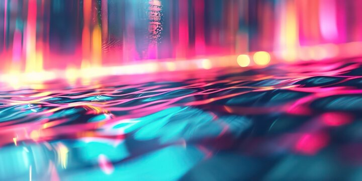 Abstract trendy holographic foil background.