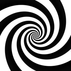 Foto op Plexiglas Hypnotic spiral background. Optical illusion style design. © kastanka