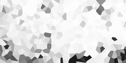 Obraz premium Light gray and white Broken Stained Glass Background with White lines. Voronoi diagram background. Seamless pattern with 3d shapes vector Vintage Illustration background. Geometric Retro tiles pattern