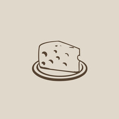 Cheese Logo Design EPS format Very Cool	