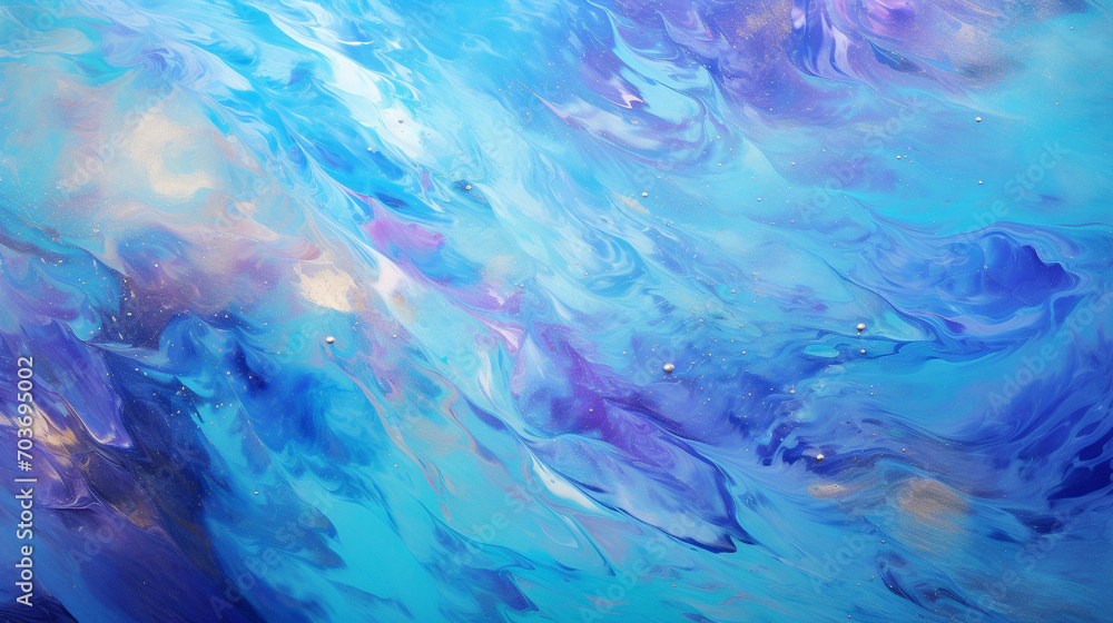 Canvas Prints iridescent paints background texture