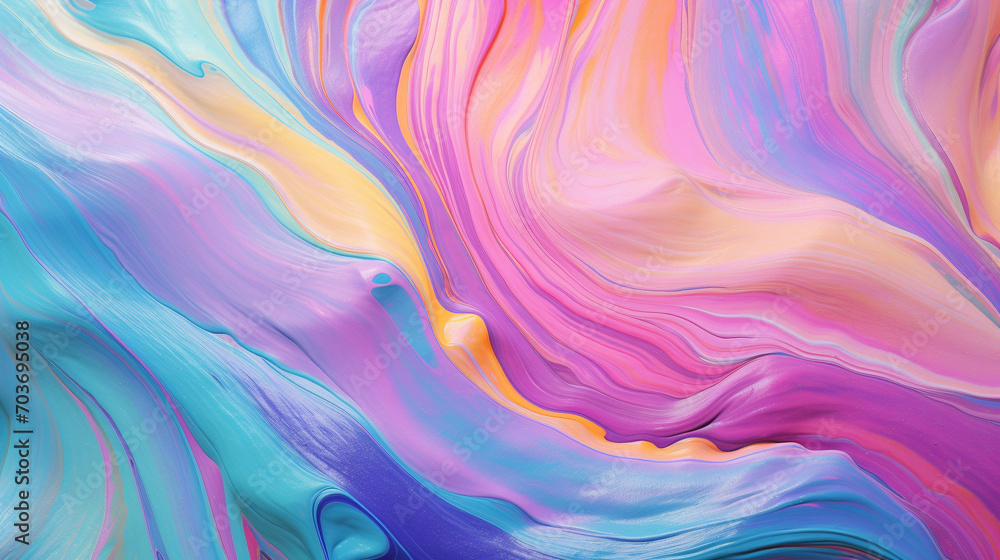 Canvas Prints iridescent paints background texture