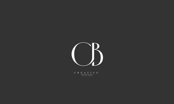 Alphabet letters Initials Monogram logo CB BC C B