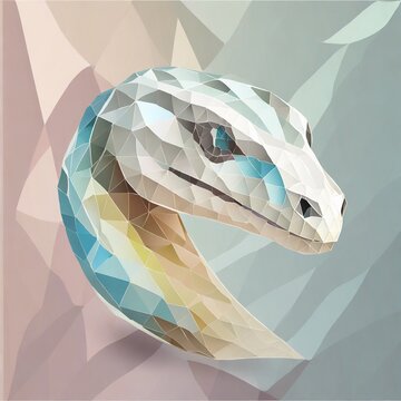 simple drawing of a snake