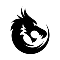 Dragon Vector Logo Design Template