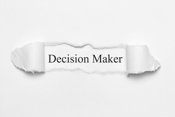 Decision Maker	