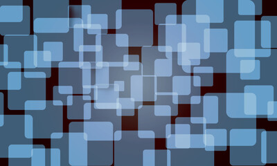 Abstract blue geometric shape technology digital hi tech concept background.