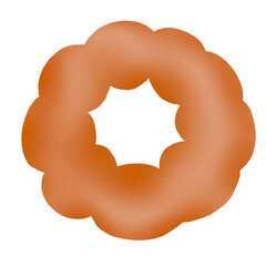 Donut brown