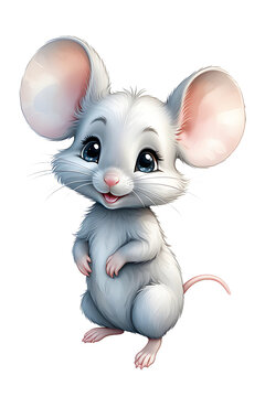 mouse isolated on transparent background
