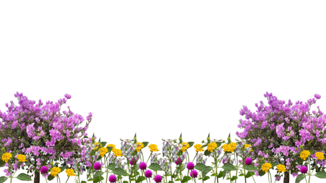 flowers bottom background