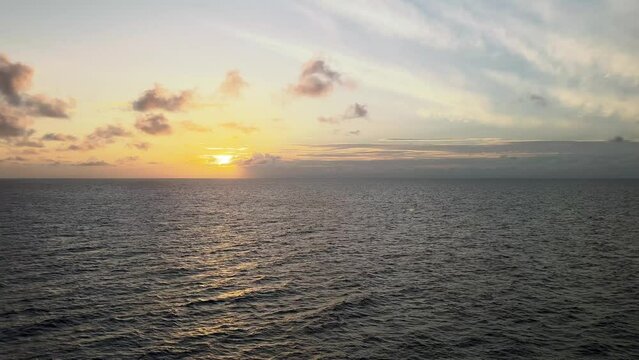 sunset/ sunrise over the sea
