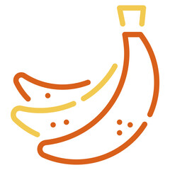 Naklejka premium Banana icon
