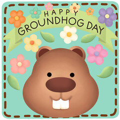 Fototapeta premium Groundhog10