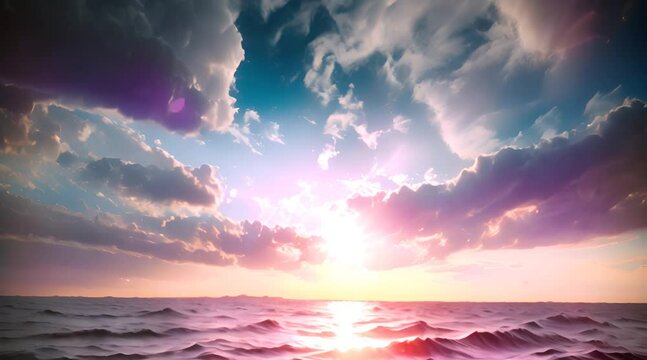 青空と海と太陽