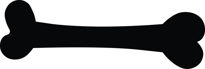 Dog bone icon. Dog bone vector design.