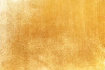 Gold abstract background or texture and gradients shadow horizontal shape with space for design. Web banner. Wide. Panoramic. Website header