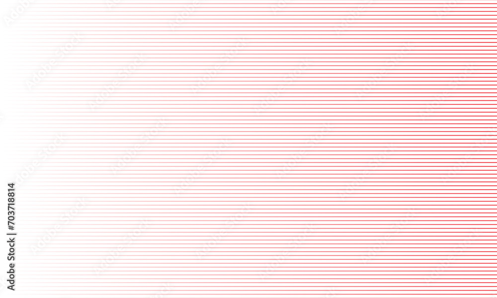 Aufkleber abstract monochrome geometric red white gradient line pattern.