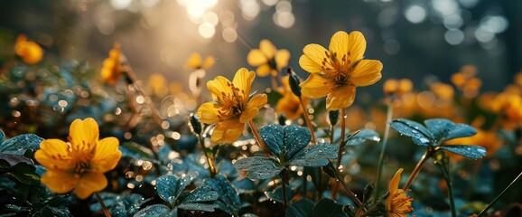 Clover Little Yellow Flower, HD, Background Wallpaper, Desktop Wallpaper