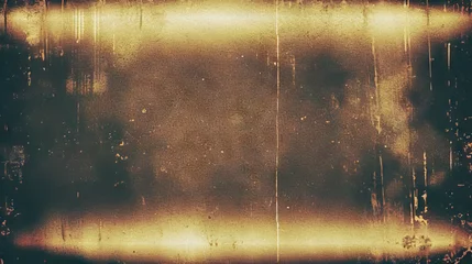 Rolgordijnen Abstract film texture background with heavy grain, dust and light leak. Vintage distressed old photo light leaks, film grain, dust and scratches texture overlay. grunge © Planetz