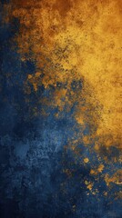 Grunge Background Texture in the Style Mustard Yellow and Navy Blue - Amazing Grunge Wallpaper created with Generative AI Technology