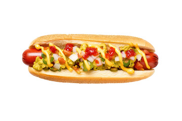 hod dog Isolated on transparent background