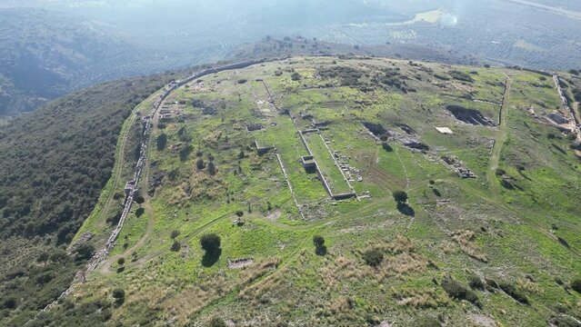 Overview of ancient Pleuron (Plevrona), in Aetolia-Acarnania, Greece