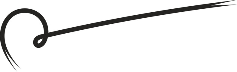 Black Awareness Ribbon Decoration