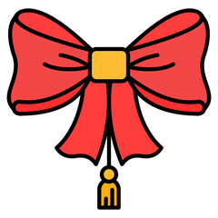 Red Bow Icon