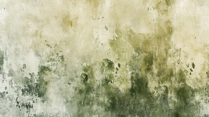 Obraz na płótnie Canvas Grunge Background Texture in the Style Olive Green and Ivory - Amazing Grunge Wallpaper created with Generative AI Technology